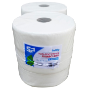 Toaletný papier 2-vrstvový Softly Jumbo 28 cm biely, celulóza, návin 250m