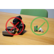 Batérie Q-CONNECT AAA mikrotužkové nabíjateľné USB-C 4 ks