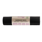 Vrecia DONAU ECO strong, 240 ℓ, 70 mic 5 ks, čierne, LDPE
