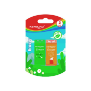 Guma KEYROAD Animal 2ks blister čierna