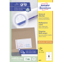 Etikety univerzálne 105x74mm Avery A4 100 hárkov