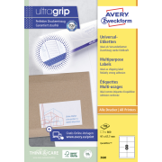 Etikety univerzálne 97x67,7mm Avery A4 100 hárkov