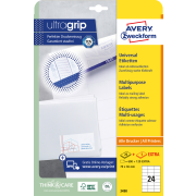 Etikety univerzálne 70x36mm Avery A4 25+5 hárkov