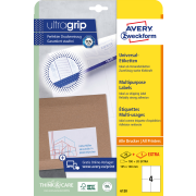 Etikety univerzálne 105x148mm Avery A4 25+5 hárkov