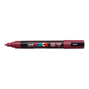 Popisovač uni POSCA PC-5M bordový