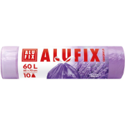 Vrecia na odpad zaväzovacie s vôňou levandule 60l/10ks, 60x70cm, fialové, HDPE