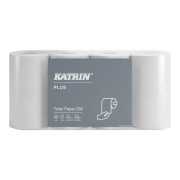 Toaletný papier 3-vrstvový KATRIN Plus 250, návin 28,75 m (8ks)