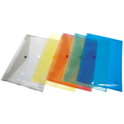 Plastový obal A6 s cvočkom DONAU zelený