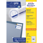 Etikety univerzálne 48,5x16,9mm Avery A4 100 hárkov