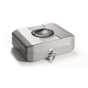 Euro-pokladnička DURABLE EUROBOXX S 283x100x225mm strieborná