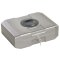 Euro-pokladnička DURABLE EUROBOXX 352x120x276mm strieborná