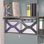 Zásobník na závesné obaly DURABLE CARRY PLUS modrý
