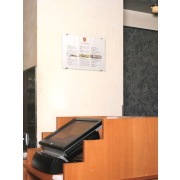 Informačná tabuľka Crystal Sign 297x420 mm (A3)