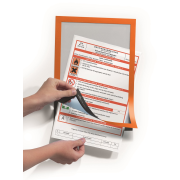 Samolepiaci DURAFRAME A4 oranžový