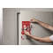 Panel DURAFRAME MAGNETIC SECURITY A4 červeno-biely