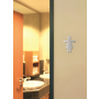 Piktogram WC dámy tvarované