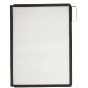 Katalógový panel SHERPA A4 čierny