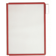 Katalógový panel SHERPA A4 červený