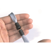 Závesný remienok DURABLE 10mm sivý 10 ks