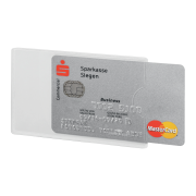 Plastové puzdro na RFID kartu bal.3ks transparentné