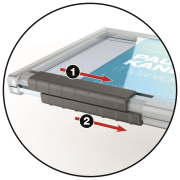 Puzdro na 2 karty DURABLE PUSHBOX DUO 10ks