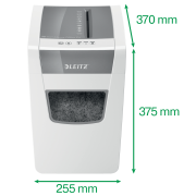 Skartátor Leitz IQ Office Pro P6+