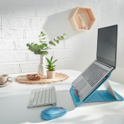 Stojan pod notebook Leitz Cosy kľudný modrý