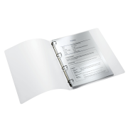 Zakladač 4-krúžkový Leitz WOW celoplastový 2,57cm žltý