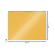 Magnetická tabuľa Leitz Cosy 60x80cm teplá žltá