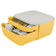 Zásuvkový box Leitz Cosy teplý žltý