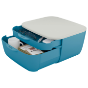 Zásuvkový box Leitz Cosy kľudný modrý