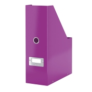 Stojan na časopisy Leitz Click & Store purpurová