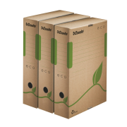 Archívny box Esselte ECO 80mm hnedý