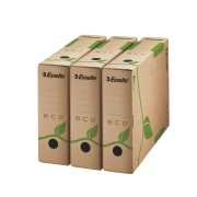 Archívny box Esselte ECO 80mm hnedý