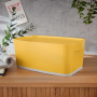 Úložný box s vekom Leitz MyBox, veľkosť S teplý žltý