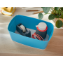 Úložný box s vekom Leitz MyBox, veľkosť S kľudná modrý