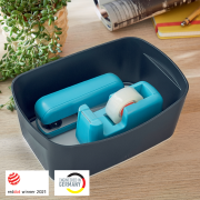 Stolný box Leitz MyBox Cosy zamatový šedý