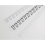 Drôtové hrebene GBC Multibind 21kr. 12mm čierne