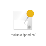 Paraván na plochu stola Akustik, 160 cm, modrý