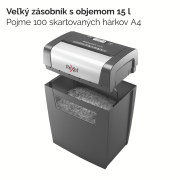 Skartátor Rexel Momentum X308