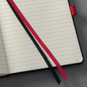 Zápisník CONCEPTUM Red Edition A4, linajkový čierno-červený