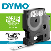 Samolepiaca páska Dymo D1 12 mm biela/čierna