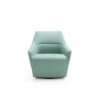 Kreslo Chic celočalúnené, látka Velvet Eucalyptus 193