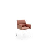 Kreslo Chic celočalúnené, látka Velvet Eucalyptus 193
