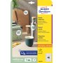 Etikety univerzálne kruhové 30mm Avery A4 10 hárkov