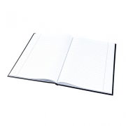 Záznamová kniha Office Products A4 96 listov linajková mix farieb