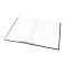 Záznamová kniha Office Products A4 96 listov linajková mix farieb