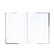 Záznamová kniha Office Products A4 96 listov linajková mix farieb