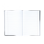 Záznamová kniha Office Products A4 96 listov linajková mix farieb