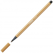 Popisovač STABILO Pen 68 tmavookrový
